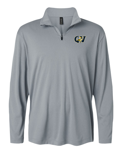 Queen Victoria Adult Pro-Lock Performance Quarter-Zip Pullover with Embroidered Logo
