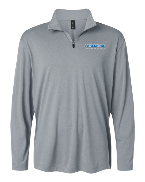 Lakeshore Discovery Adult Pro-Lock Performance Quarter-Zip Pullover with Embroidered Logo