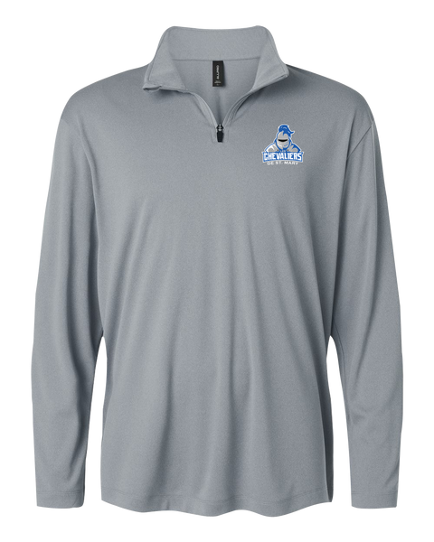 Les Chevaliers De St. Mary Adult Pro-Lock Performance Quarter-Zip Pullover with Embroidered Logo