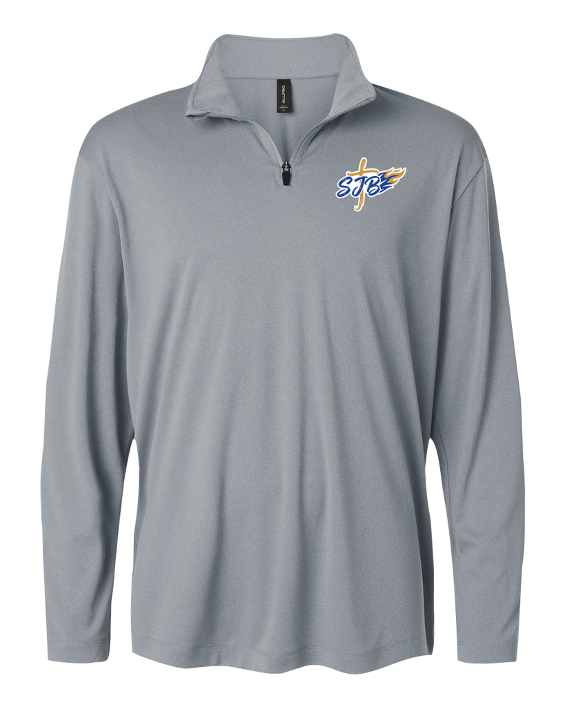 St. John the Baptist Adult Pro-Lock Performance Quarter-Zip Pullover with Embroidered Logo