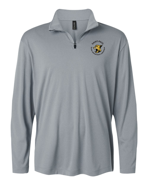 Saint-Paul Adult Pro-Lock Performance Quarter-Zip Pullover with Embroidered Logo