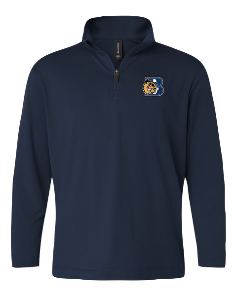 General Brock Youth Pro-Lock Performance Quarter-Zip Pullover with Embroidered Logo