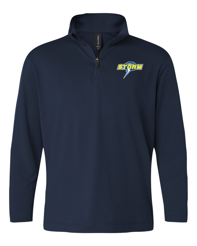 Storm Pro-Lock Performance Quarter-Zip Pullover with Embroidered Logo YOUTH