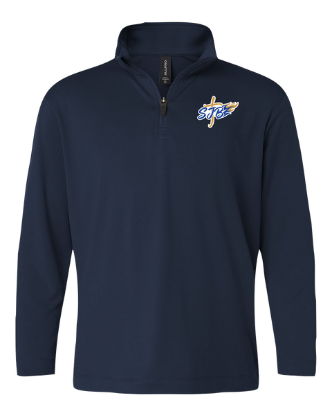 St. John the Baptist Adult Pro-Lock Performance Quarter-Zip Pullover with Embroidered Logo