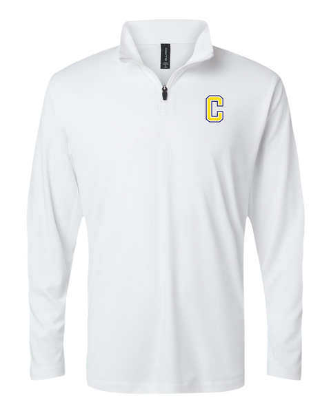 Central Baseball Adult Pro-Lock Performance Quarter-Zip Pullover with Embroidered Logo