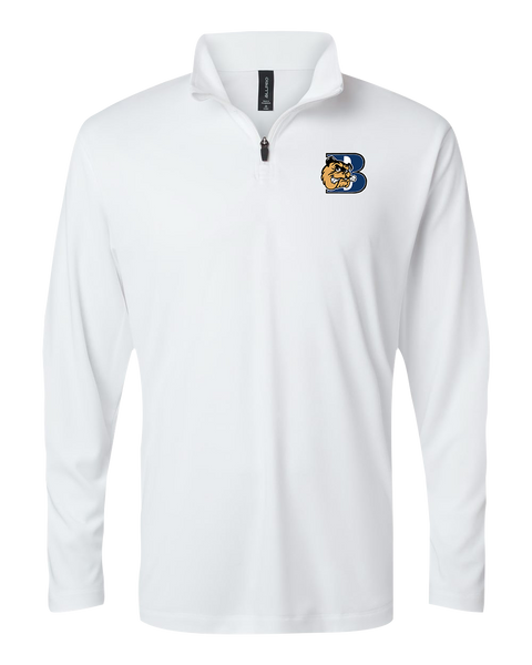 General Brock Adult Pro-Lock Performance Quarter-Zip Pullover with Embroidered Logo