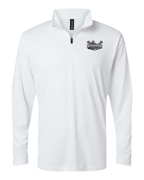 Windsor Lacrosse Club Adult Pro-Lock Performance Quarter-Zip Pullover with Embroidered Logo