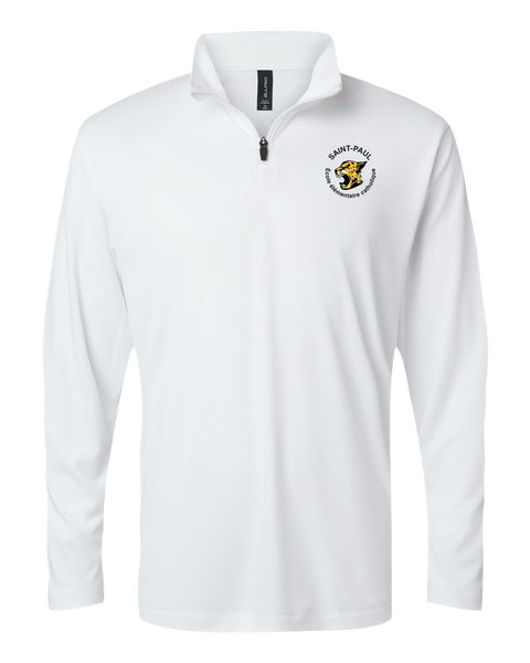 Saint-Paul Adult Pro-Lock Performance Quarter-Zip Pullover with Embroidered Logo