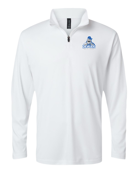 Les Chevaliers De St. Mary Adult Pro-Lock Performance Quarter-Zip Pullover with Embroidered Logo