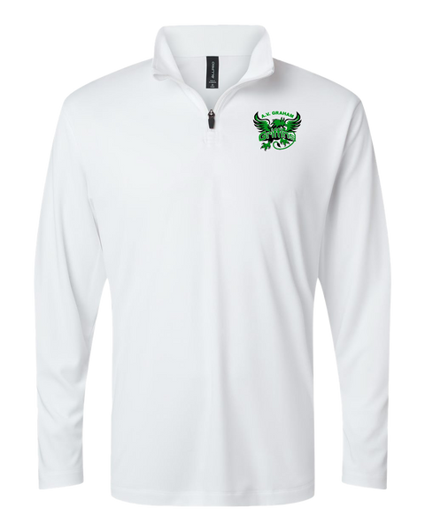 Griffins Adult Pro-Lock Performance Quarter-Zip Pullover with Embroidered Logo