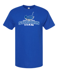 Stella Maris Stingrays Team Adult Cotton T-Shirt with Printed logo
