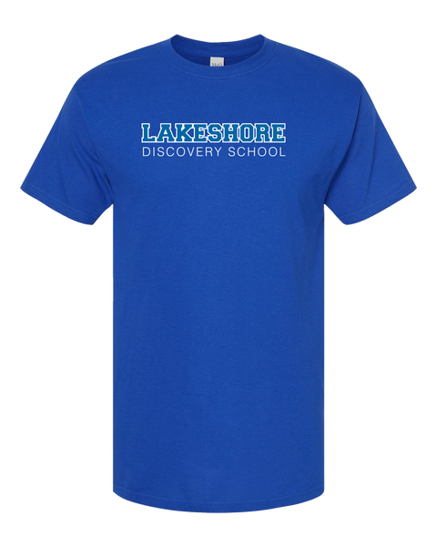 Lakeshore Discovery Youth Cotton T-Shirt with Printed Logo