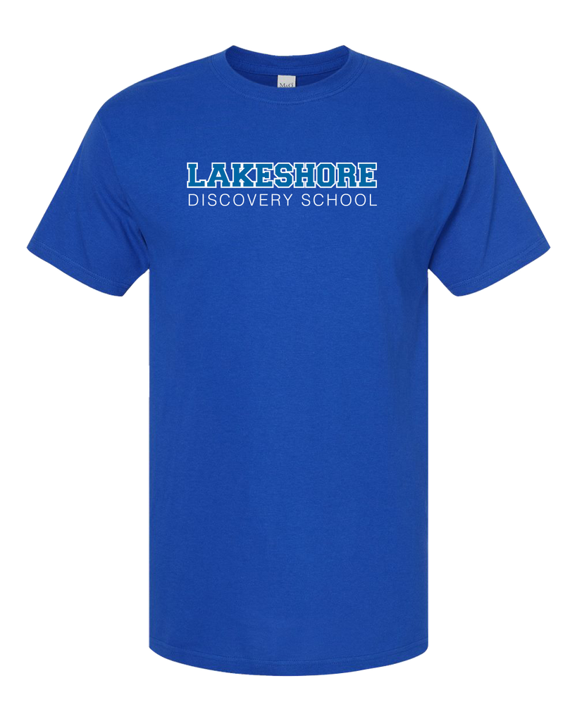 Lakeshore Discovery Adult Cotton T Shirt With Printed Logo Wear It Proud lakeshore-discovery-adult-cotton-t-shirt-with-printed-logo-wear-it-proud