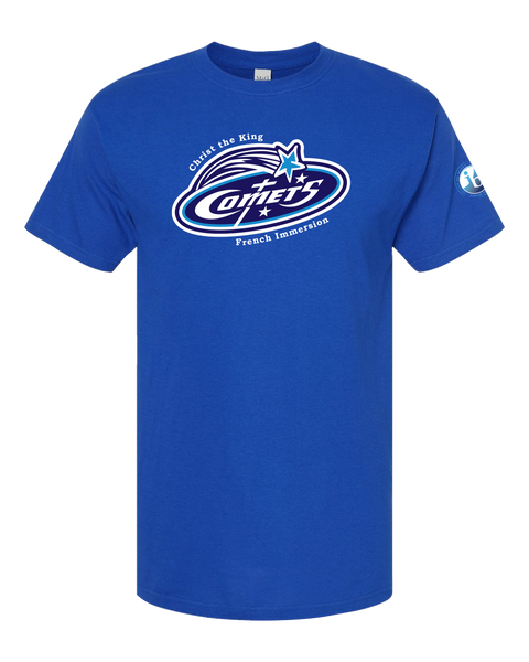Comets Youth Cotton T-Shirt with Printed Logo
