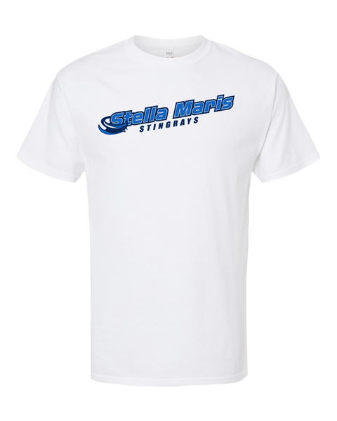 Stella Maris Stingrays Youth Cotton T-Shirt with Printed Logo