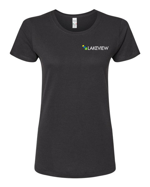 Lakeview Ladies Soft Touch Short Sleeve with Embroidered Logo