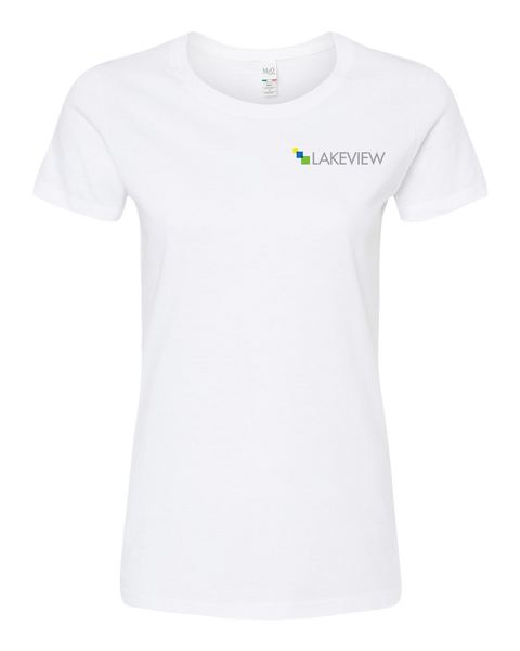 Lakeview Ladies Soft Touch Short Sleeve with Embroidered Logo