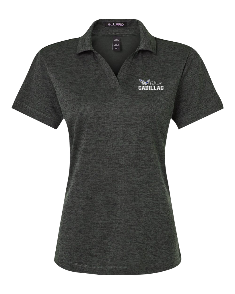 Lamothe-Cadillac Ladies Pro-Lock Performance Polo with Embroidered Logo