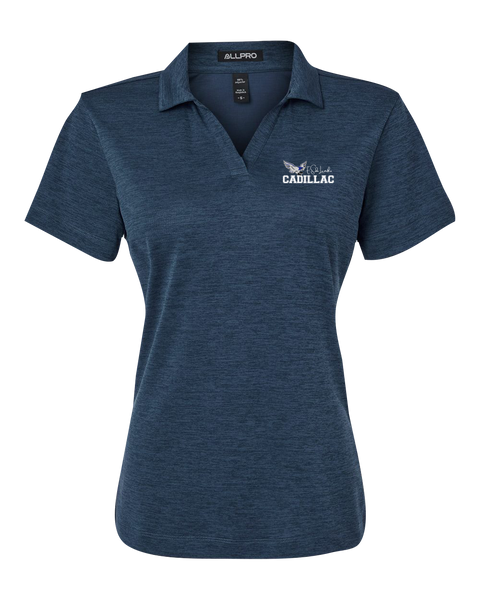 Lamothe-Cadillac Ladies Pro-Lock Performance Polo with Embroidered Logo