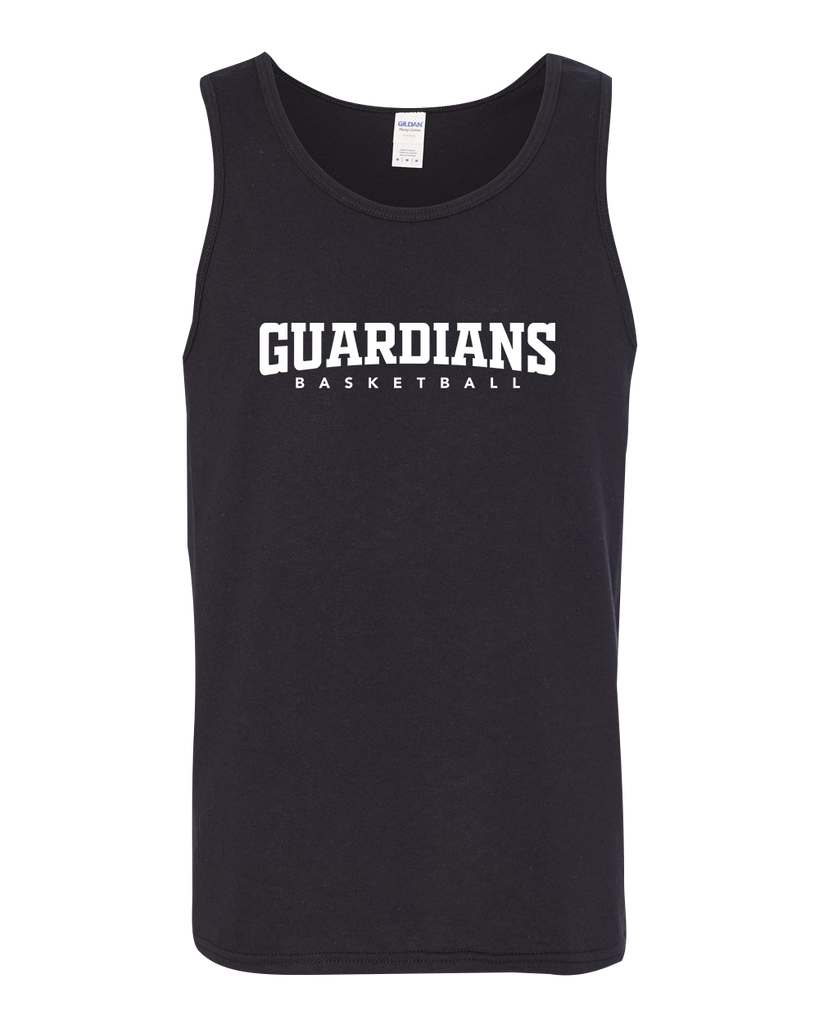 Guardians Basketball Adult Unisex Heavy Cotton Tank Top with Printed Logo