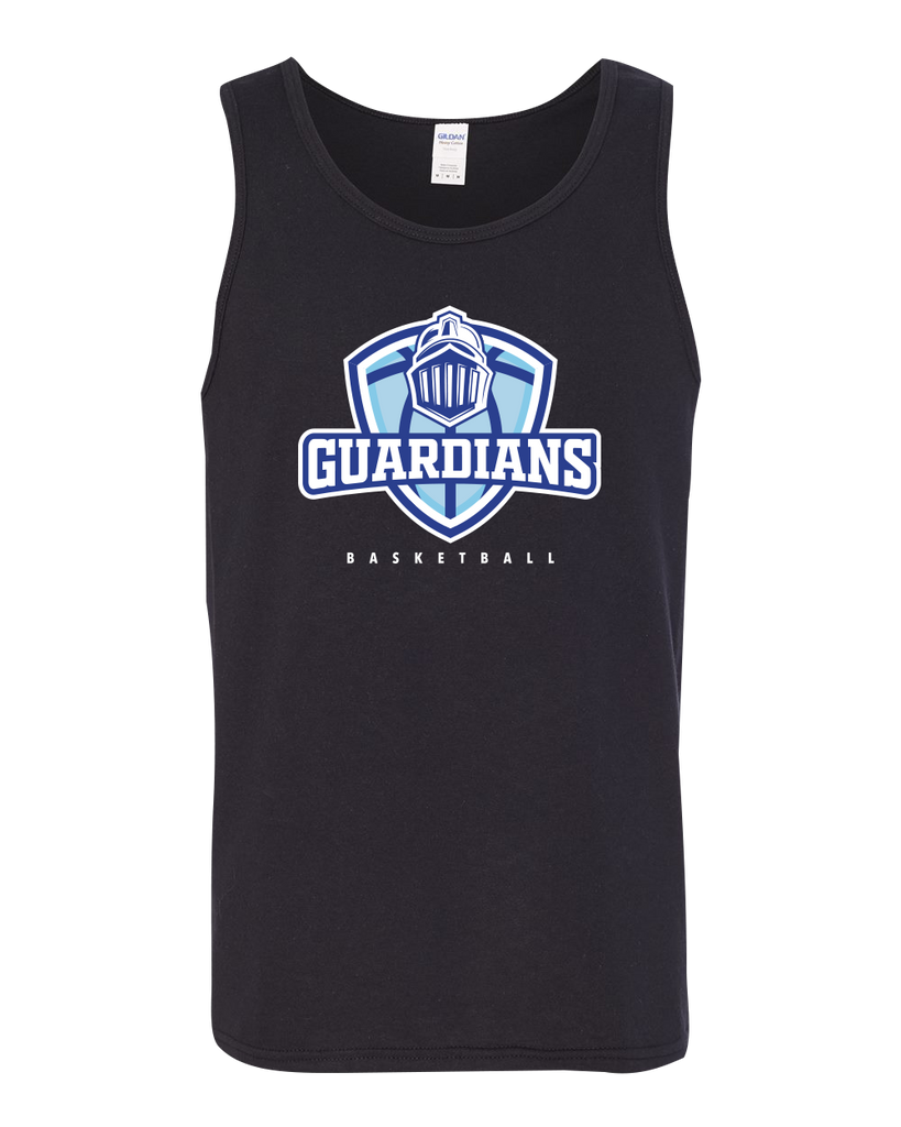 LaSalle Guardians Basketball Adult Unisex Heavy Cotton Tank Top with Printed Logo