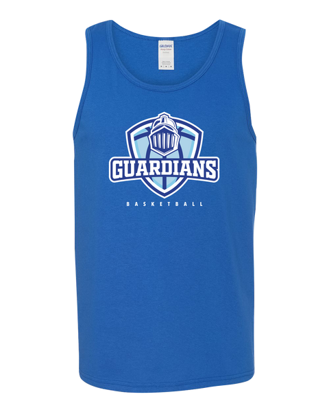 LaSalle Guardians Basketball Adult Unisex Heavy Cotton Tank Top with Printed Logo
