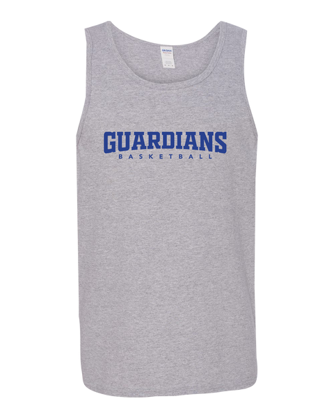 Guardians Basketball Adult Unisex Heavy Cotton Tank Top with Printed Logo