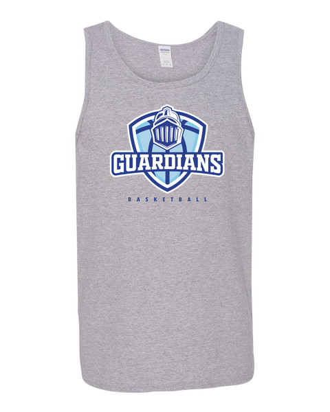 LaSalle Guardians Basketball Adult Unisex Heavy Cotton Tank Top with Printed Logo