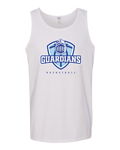 LaSalle Guardians Basketball Adult Unisex Heavy Cotton Tank Top with Printed Logo
