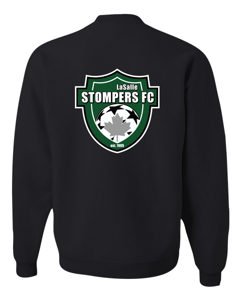 LaSalle Soccer Adult Crewneck Sweatshirt with Printed Logos Front/Back & Player Number