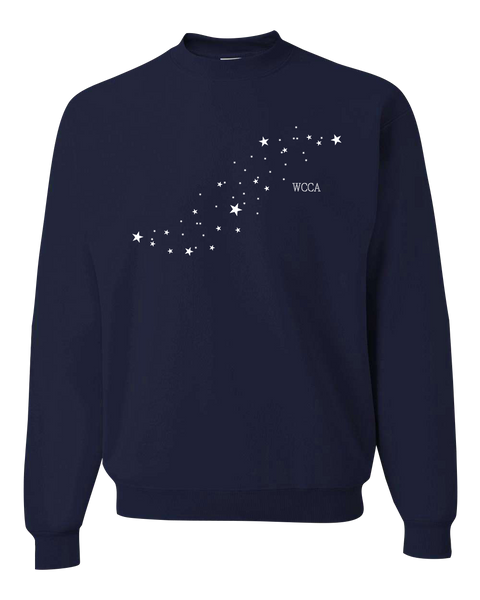 WCCA Senior Showcase "Dream A Little Dream Adult Crewneck Sweatshirt with Printed Logos