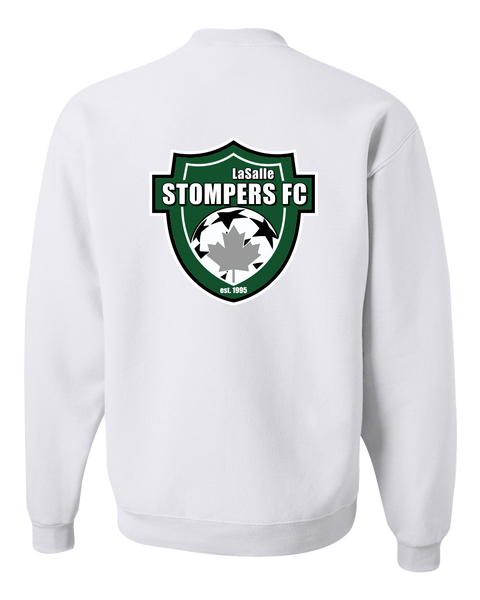 LaSalle Soccer Adult Crewneck Sweatshirt with Printed Logos Front/Back & Player Number