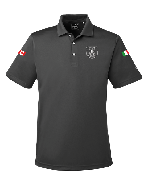 Ciociaro Club Mens Icon Golf Polo with Printed Left Chest Logo