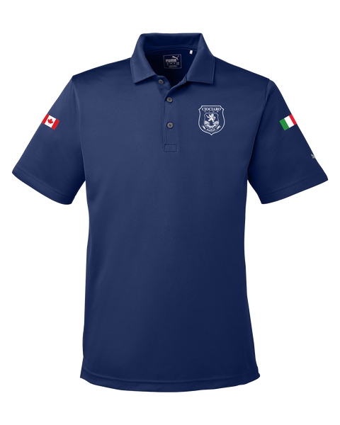 Ciociaro Club Mens Icon Golf Polo with Printed Left Chest Logo