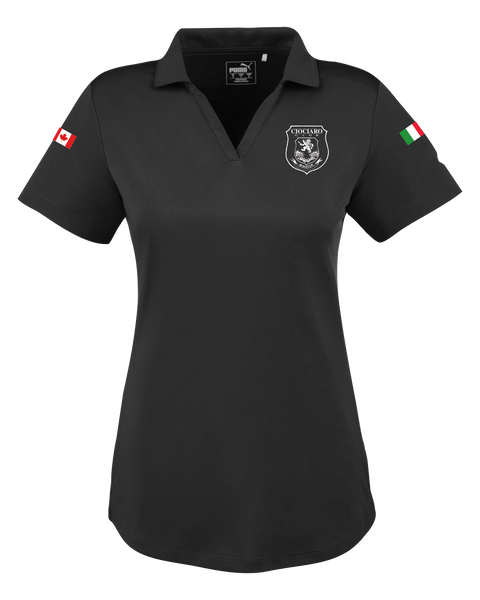 Ciociaro Club Ladies Icon Golf Polo with Printed Left Chest Logo