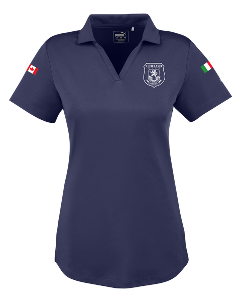 Ciociaro Club Ladies Icon Golf Polo with Printed Left Chest Logo