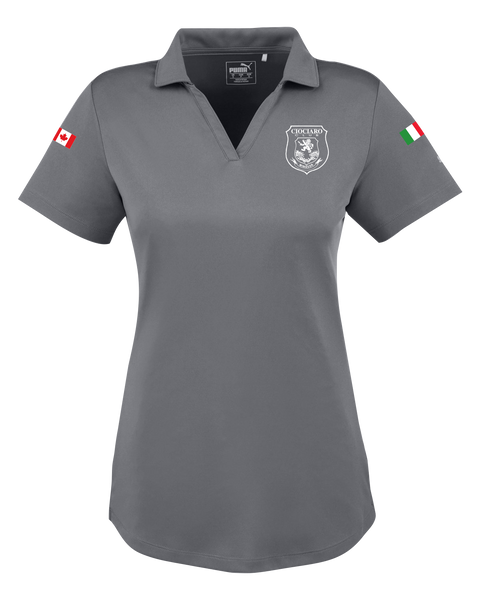 Ciociaro Club Ladies Icon Golf Polo with Printed Left Chest Logo