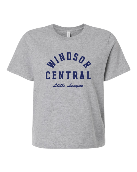 "Windsor Central Little League" Ladies 6 oz. Heavyweight Tee with Printed Logo