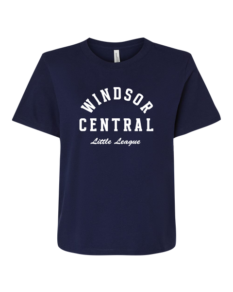 "Windsor Central Little League" Ladies 6 oz. Heavyweight Tee with Printed Logo