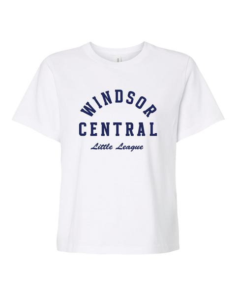 "Windsor Central Little League" Ladies 6 oz. Heavyweight Tee with Printed Logo