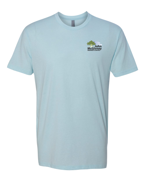 John McGivney Adult Crewneck T-Shirt Printed Logo