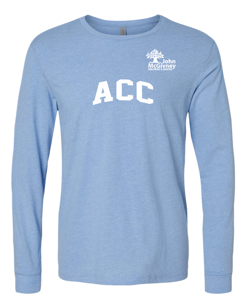 "ACC" John McGivney Adult Long-Sleeve T-Shirt with Printed Logo