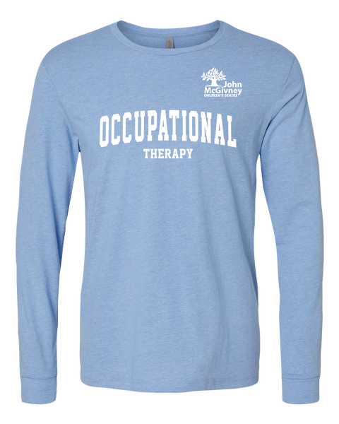 "Occupational Therapy" John McGivney Adult Long-Sleeve T-Shirt with Printed Logo