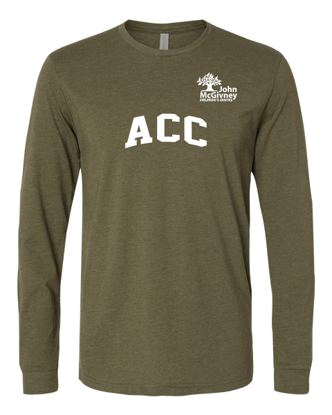 "ACC" John McGivney Adult Long-Sleeve T-Shirt with Printed Logo