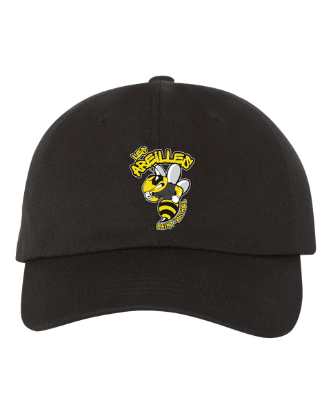 Les Abeilles Saint-Michel Adult Low-Profile Cotton Twill Cap with Embroidered Logo