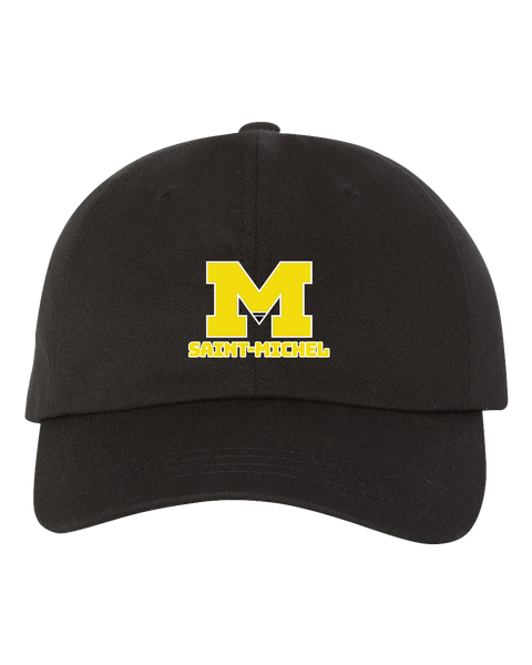 Saint-Michel Adult Low-Profile Cotton Twill Cap with Embroidered Logo