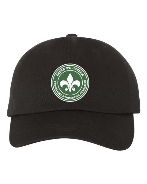 St. Joseph Adult Low-Profile Cotton Twill Cap with Embroidered Logo
