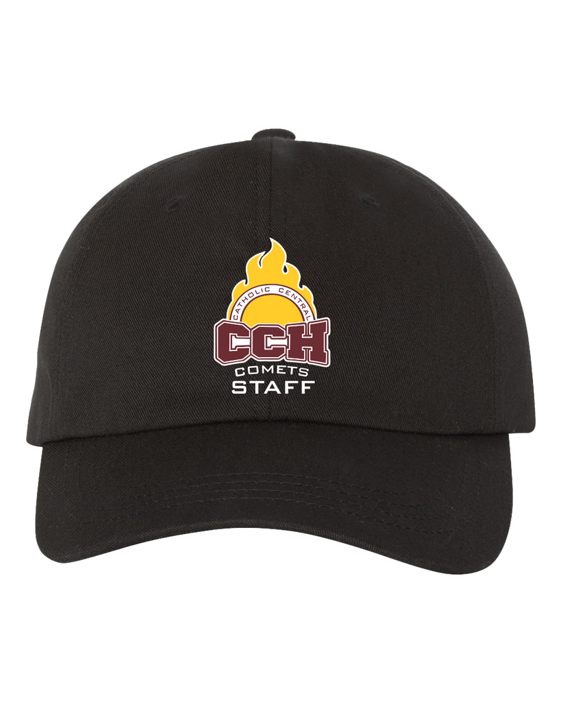 Catholic Central Adult Low-Profile Cotton Twill Cap with Embroidered Logo
