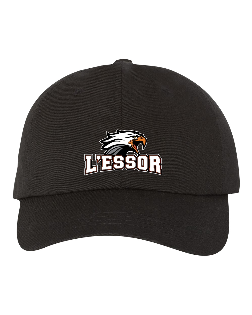 L'Essor Adult Low-Profile Cotton Twill Cap with Embroidered Logo