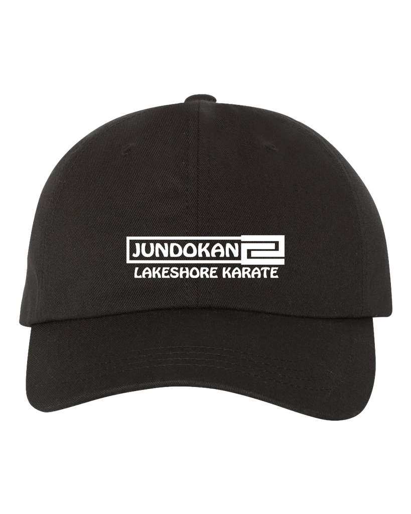 Lakeshore Karate Adult Low-Profile Cotton Twill Cap with Embroidered Logo